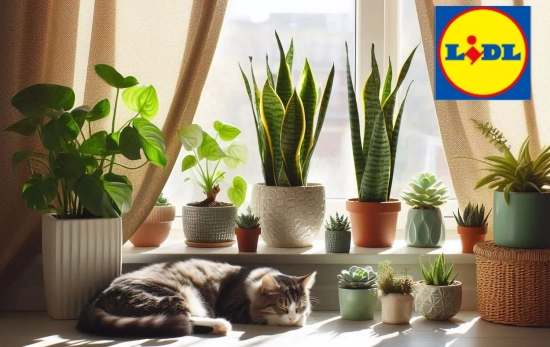 Un hogar lleno de plantas de Lidl / Montaje CONSUMIDOR GLOBAL Un hogar lleno de plantas de Lidl / Montaje CONSUMIDOR GLOBAL