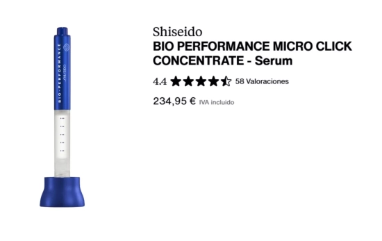 Shiseido BIO PERFORMANCE MICRO CLICK CONCENTRATE - Serum/ ZALANDO Shiseido BIO PERFORMANCE MICRO CLICK CONCENTRATE - Serum/ ZALANDO