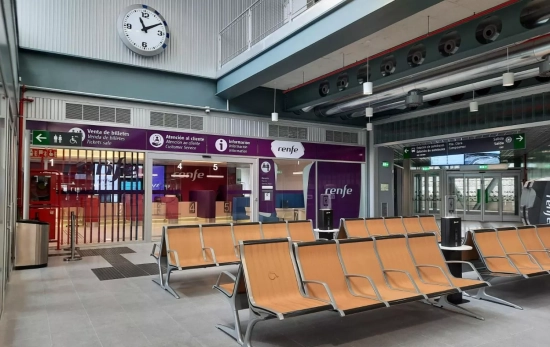 Instalaciones de Renfe en Santiago / RENFE (X) Instalaciones de Renfe en Santiago / RENFE (X)