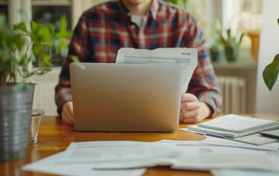 Una persona revisa unos documentos / FREEPIK - bugphai Una persona revisa unos documentos / FREEPIK - bugphai