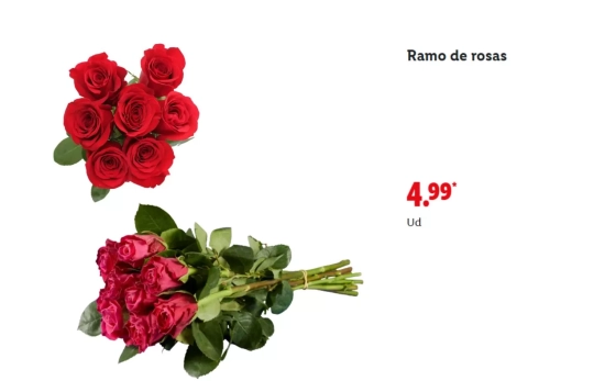 Ramo de rosas/ LIDL Ramo de rosas/ LIDL