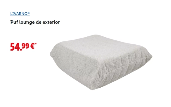 Puf estilo mesa/ LIDL Puf estilo mesa/ LIDL