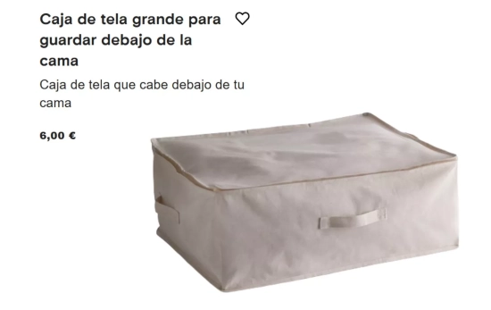Organizador debajo de la cama/ PRIMARK Organizador debajo de la cama/ PRIMARK
