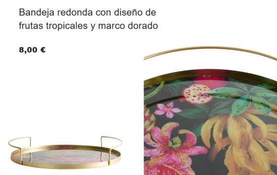 Bandeja tropical/ PRIMARK Bandeja tropical/ PRIMARK