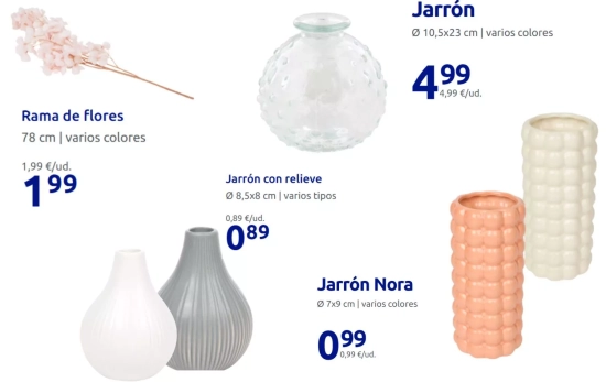 Jarrones de decoración/ ACTION Jarrones de decoración/ ACTION
