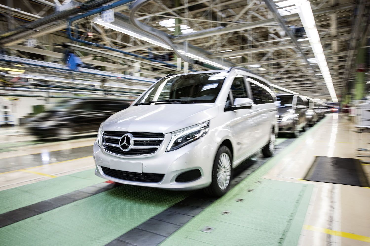 La fábrica de coches de Mercedes en Vitoria-Gasteiz / EP