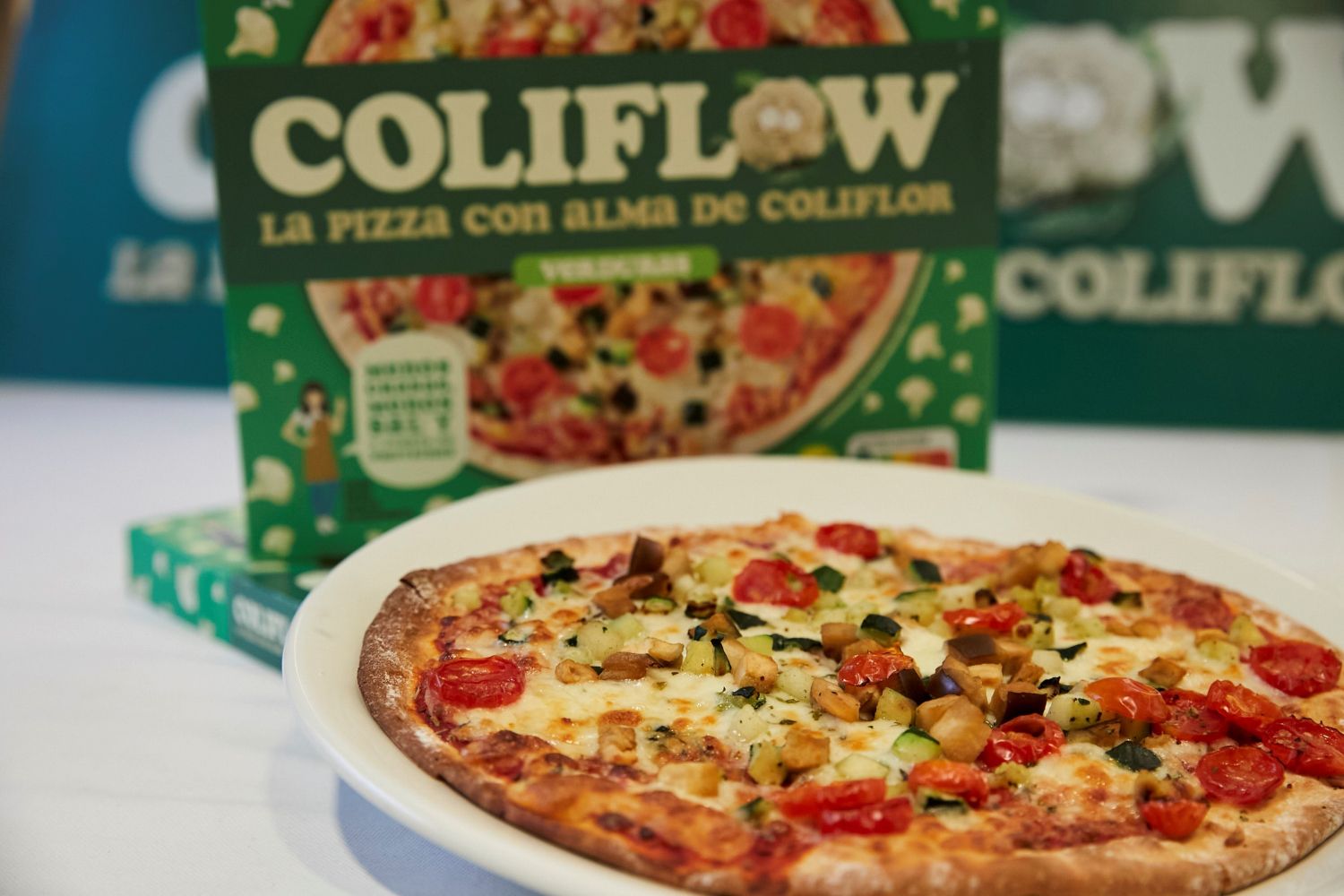 Aspecto de la pizza 'Coliflow' / COLIFLOW