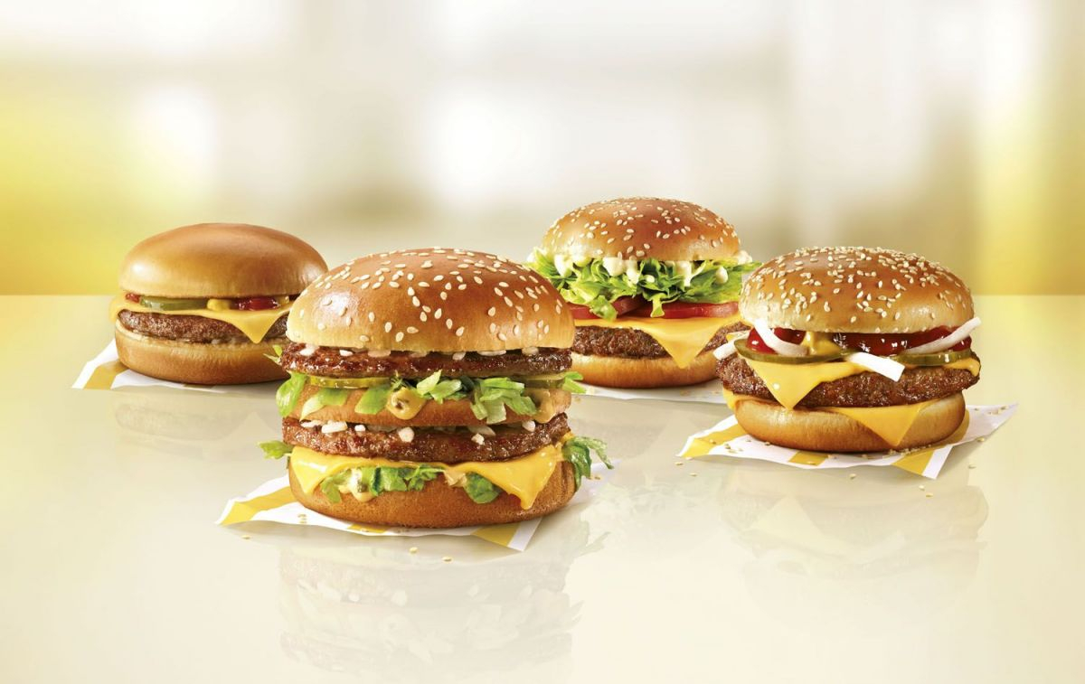 Cuatro hamburguesas de McDonald's / EP