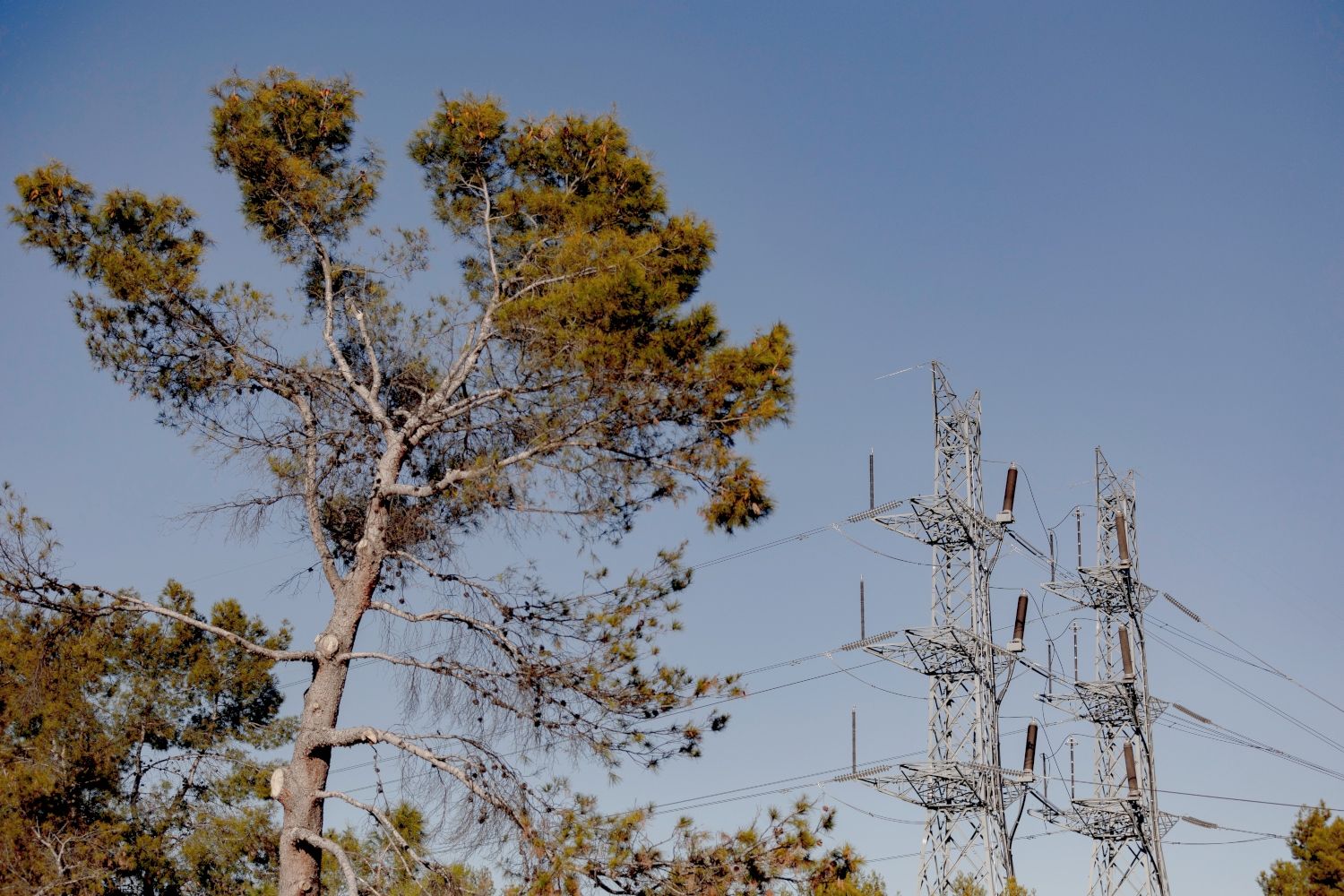 Dos torres eléctricas / EP