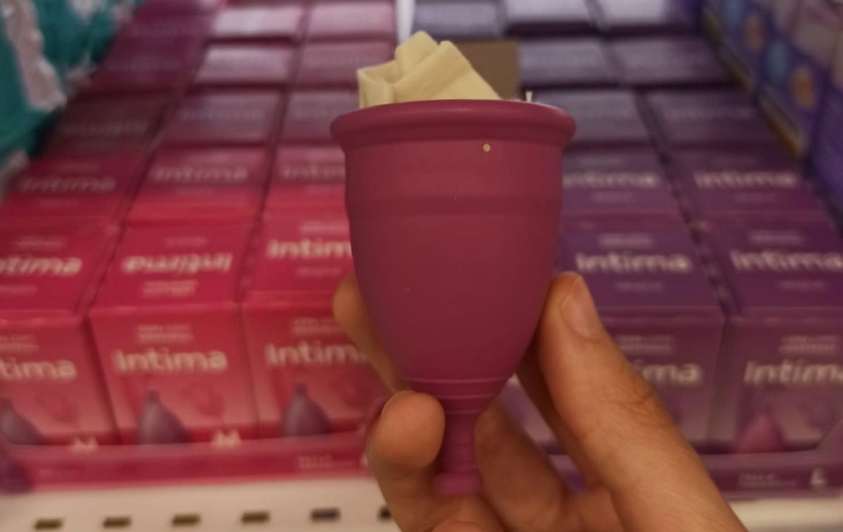 La copa menstrual de la marca Deliplus en Mercadona / NB