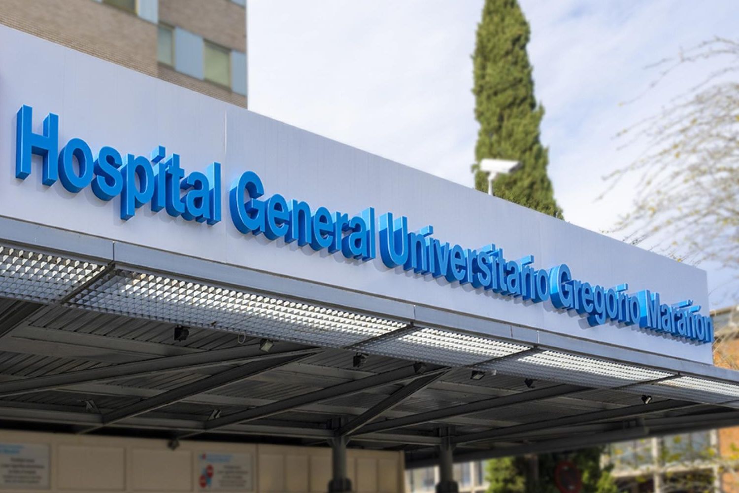 Fachada del Hospital Universitario Gregorio Marañón en Madrid / CG