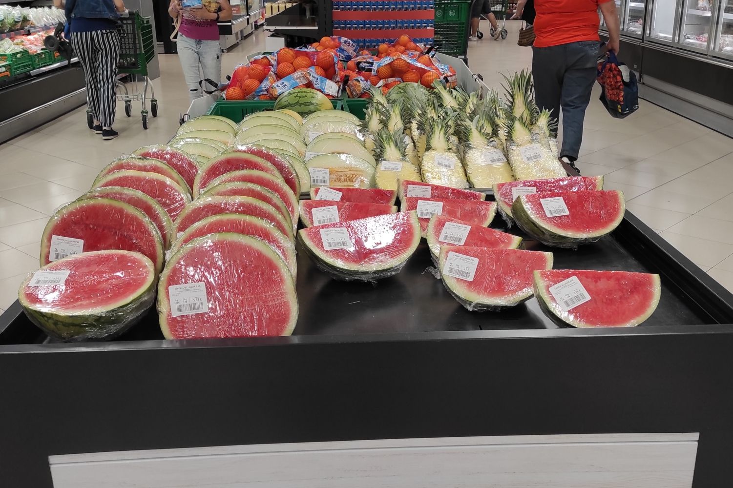 Sandías y melones en Mercadona / Ana Carrasco González