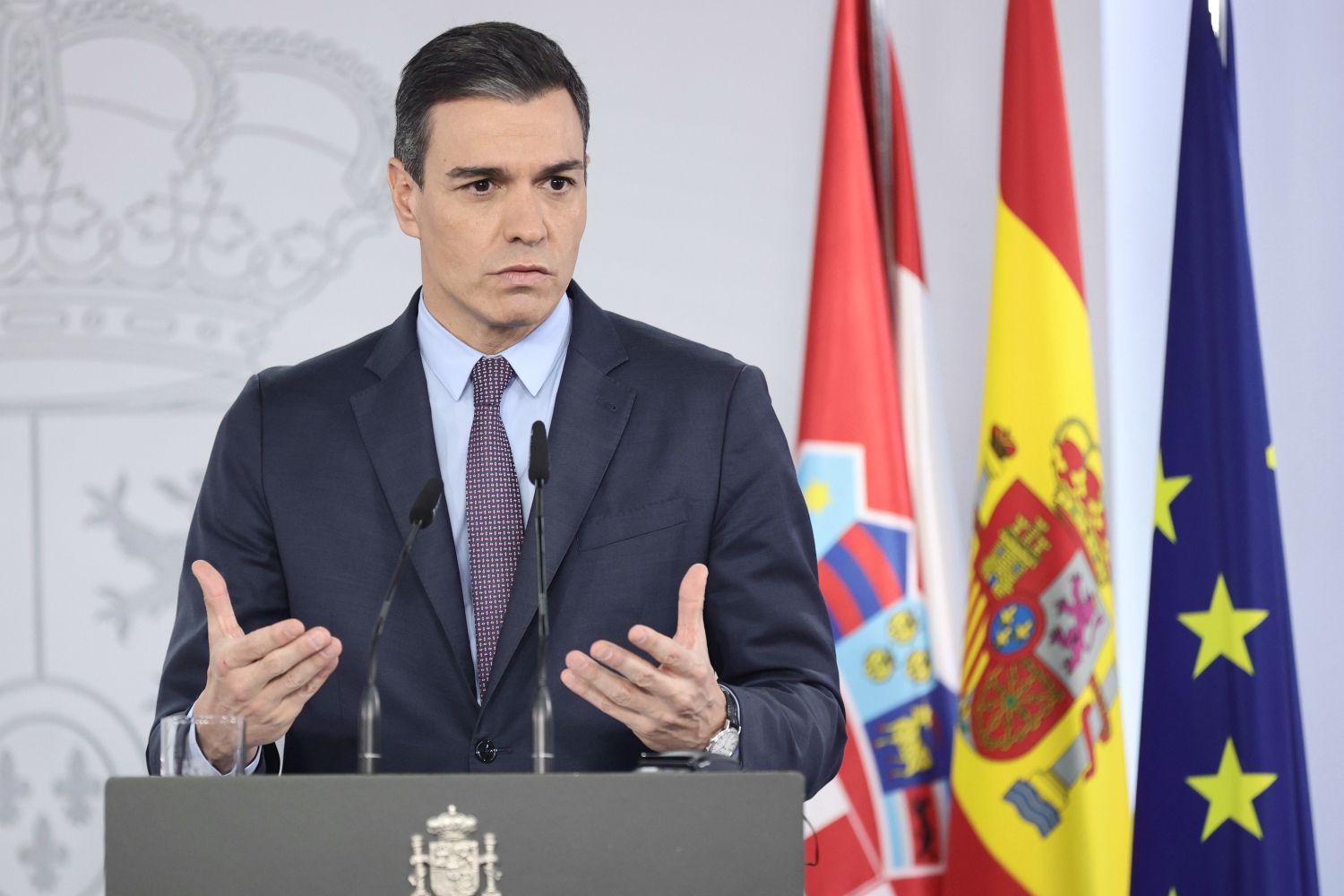 El presidente del Gobierno, Pedro Sánchez / EUROPA PRESS - E. PARRA