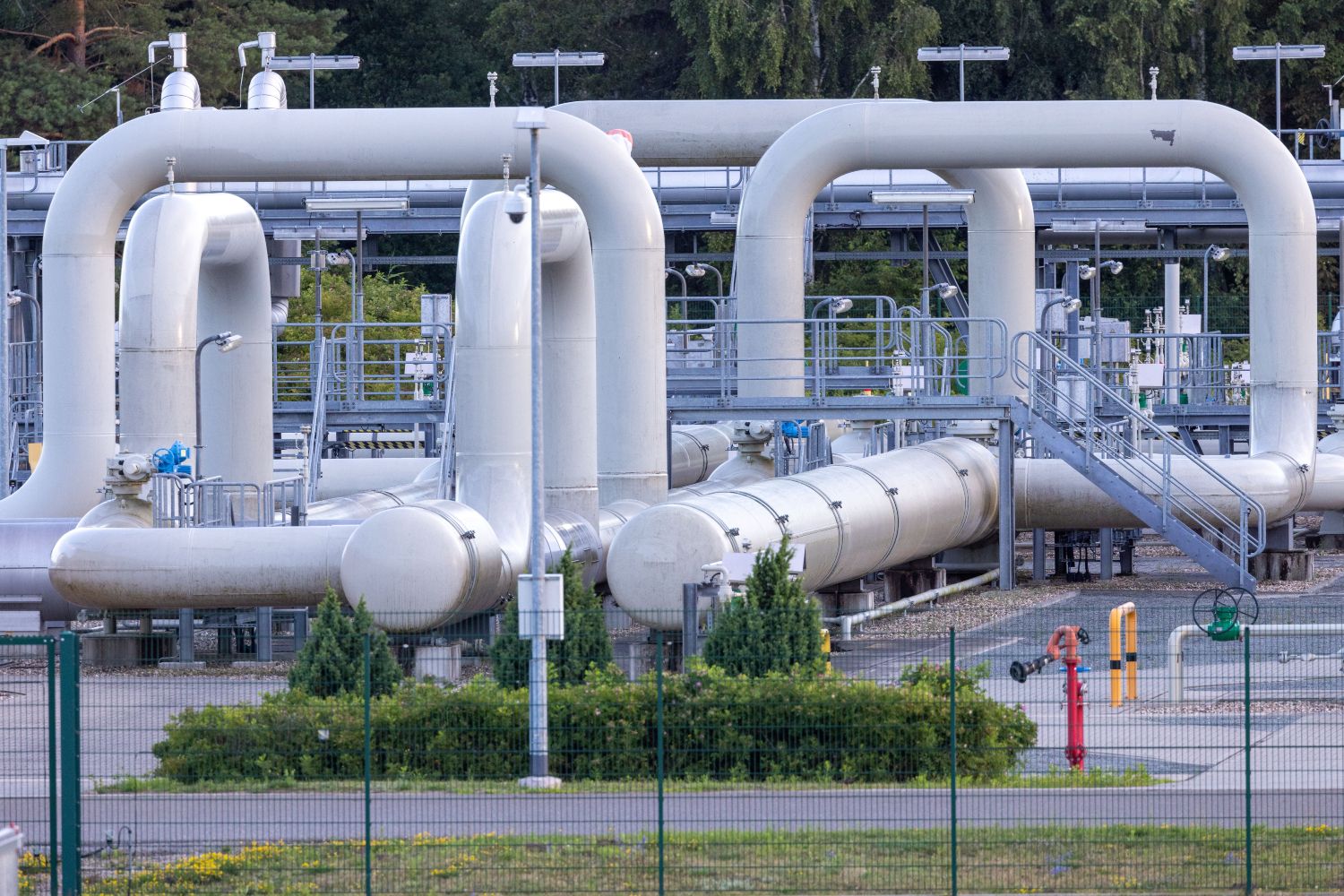 Una estación receptora de gas en el Mar Báltico / EP - DPA - JENS BÜTTNER