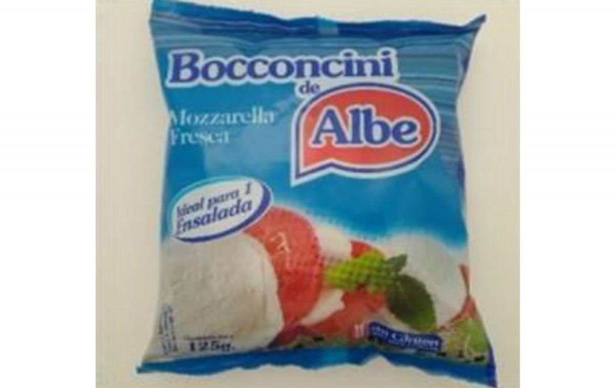 La mozzarella de Bocconcini Albe que la Aesan pide no consumir AESAN