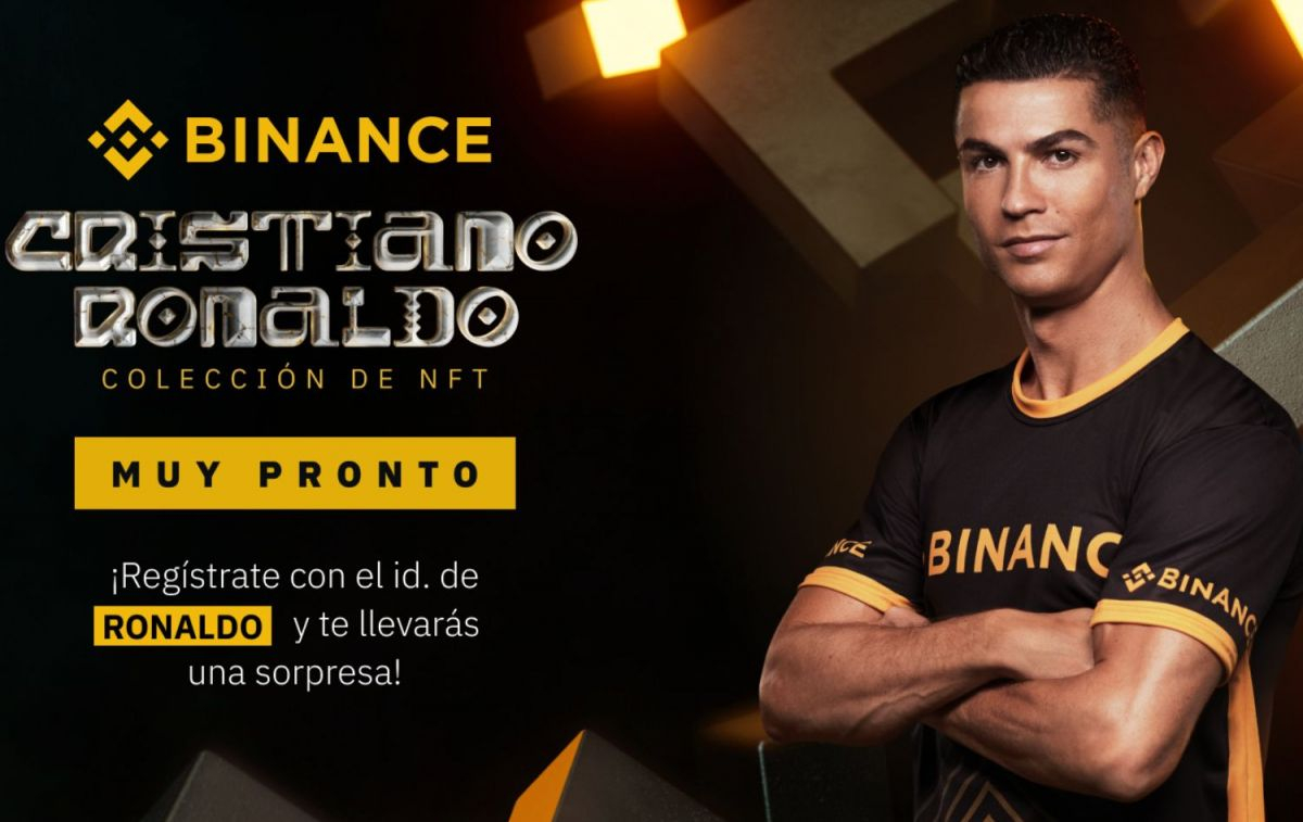 El anuncio de Binance con Cristiano Ronaldo / BINANCE