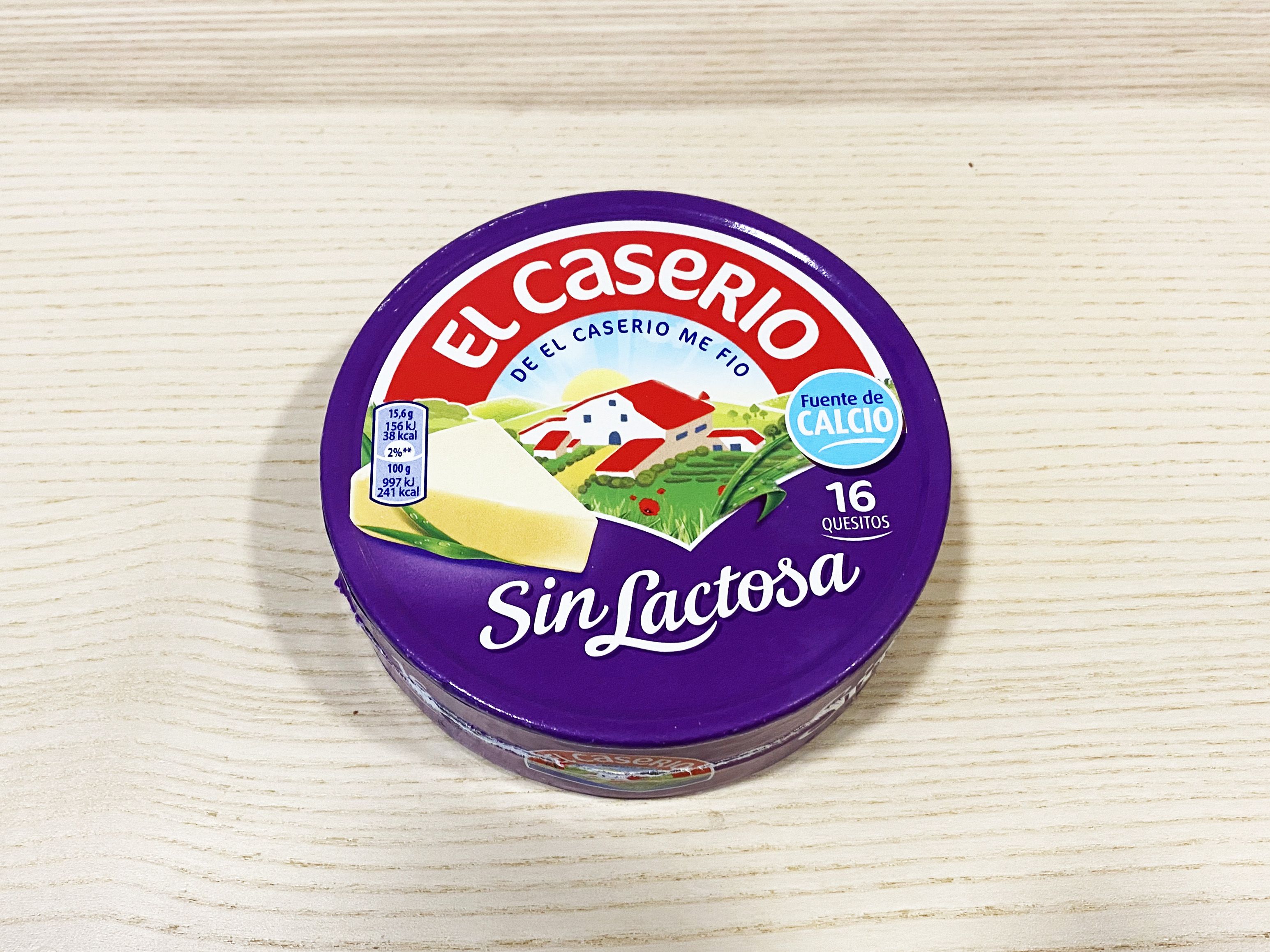 El Caserio queijo sem lactose