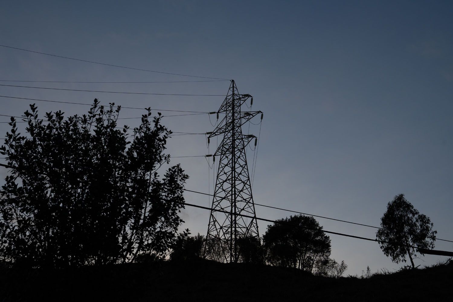 Una torre eléctrica en Barcelona / EP