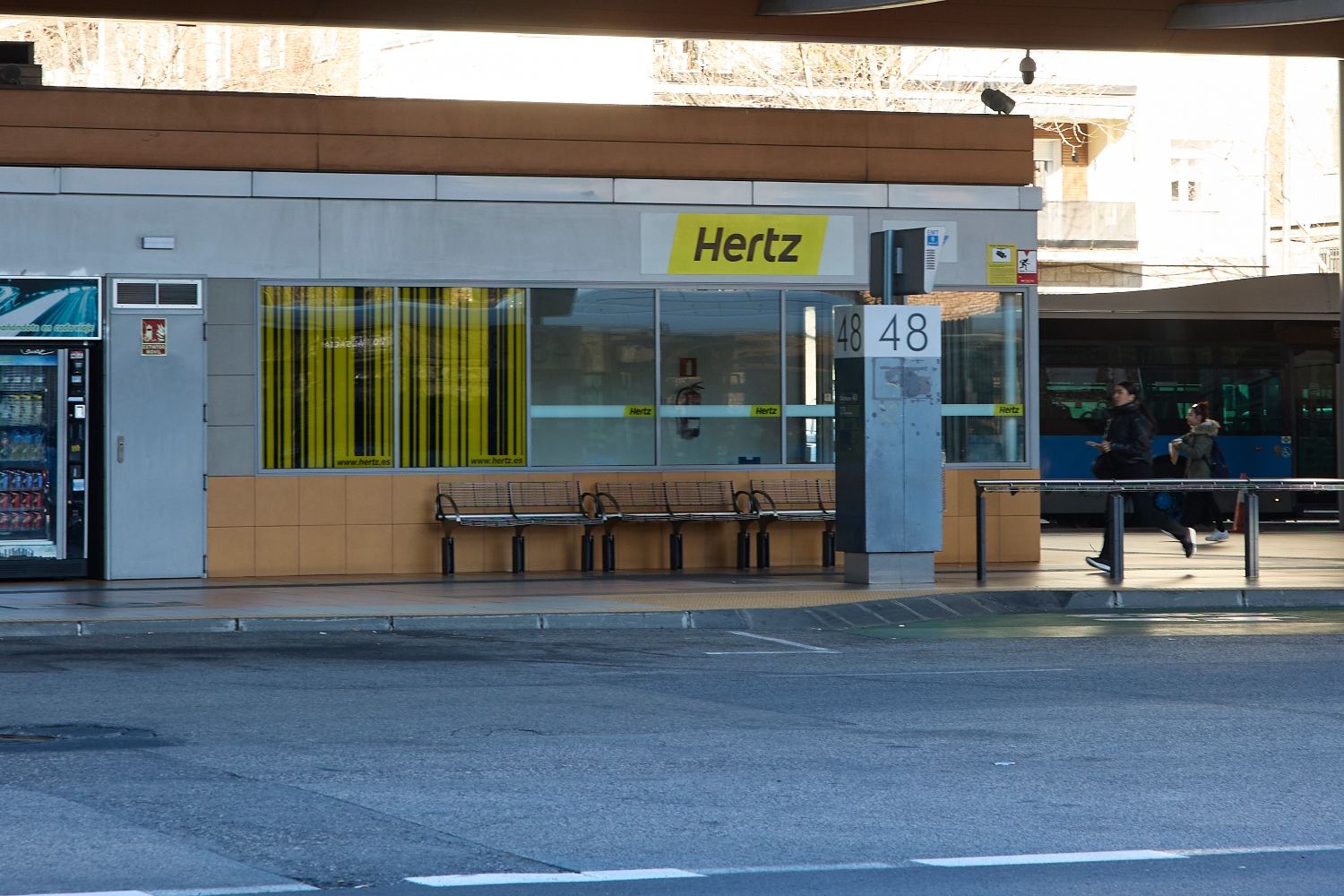 Una oficina de Hertz en Madrid / EP