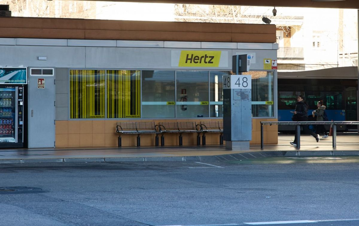 Una oficina de Hertz en Madrid / EP