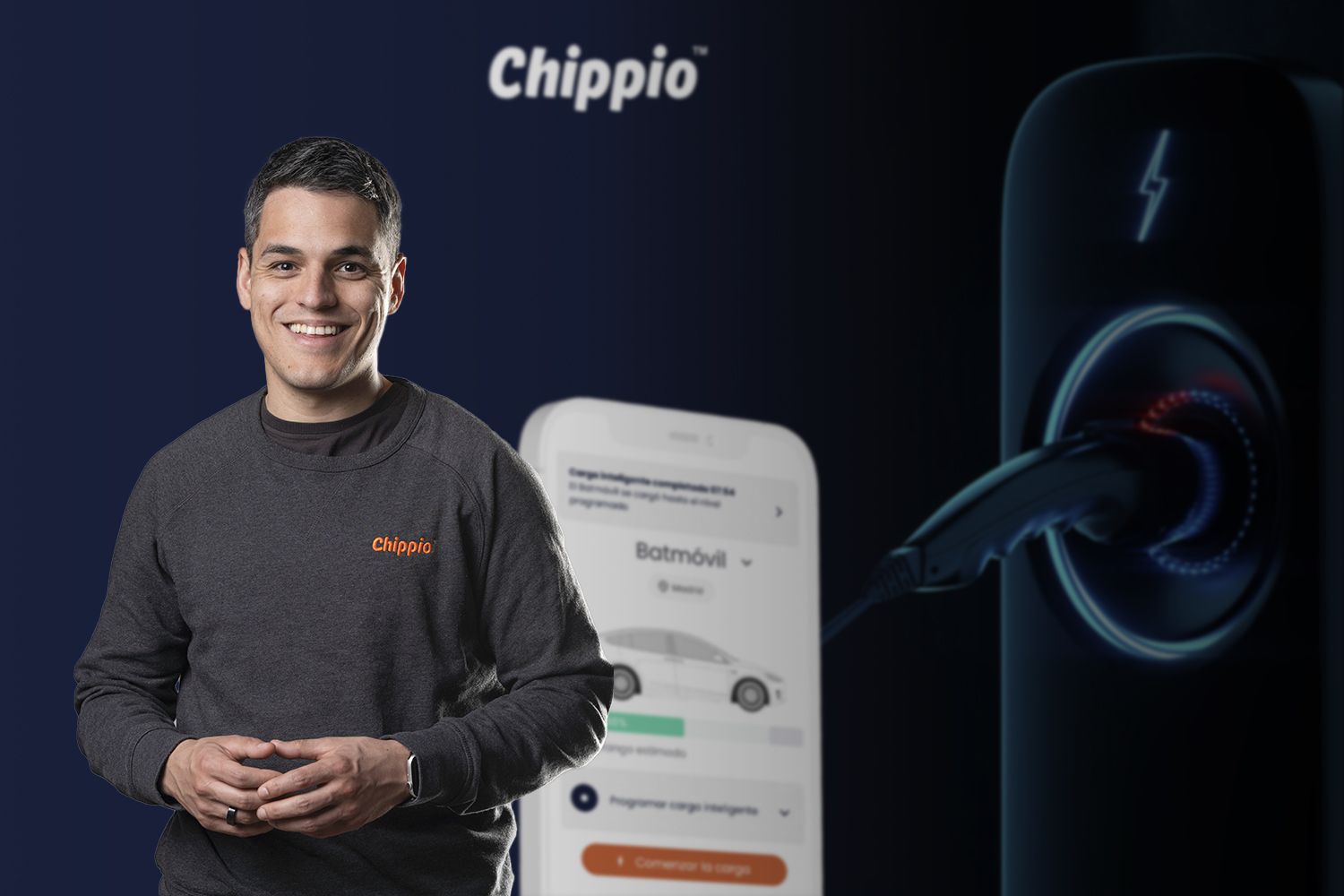 La app de Chippio para ahorrar hasta un 50 % en la carga del coche eléctrico / Chippio (CG)