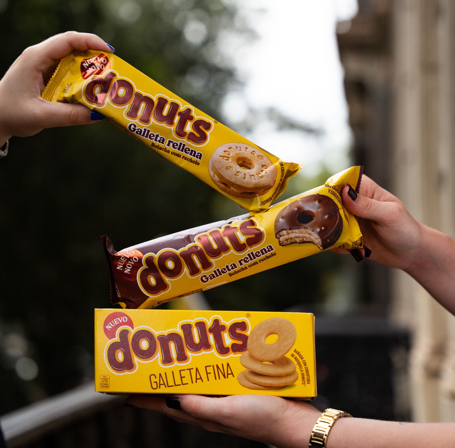 Las nuevas galletas rellenas de Donuts que triunfan en Ahorramas