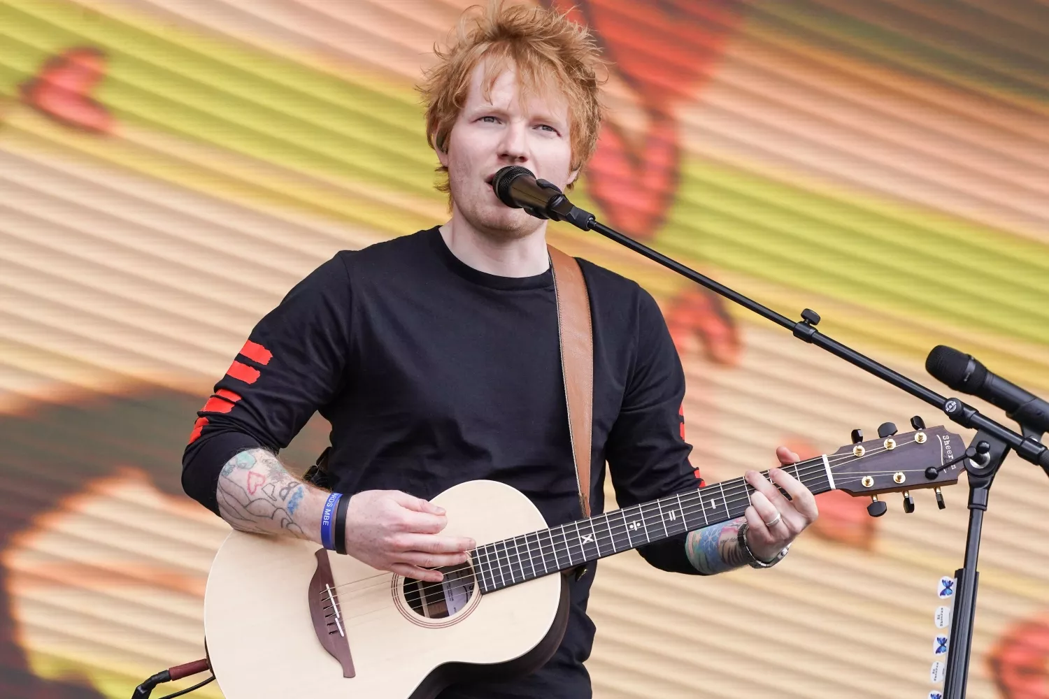 El cantante Ed Sheeran en un concierto / EP