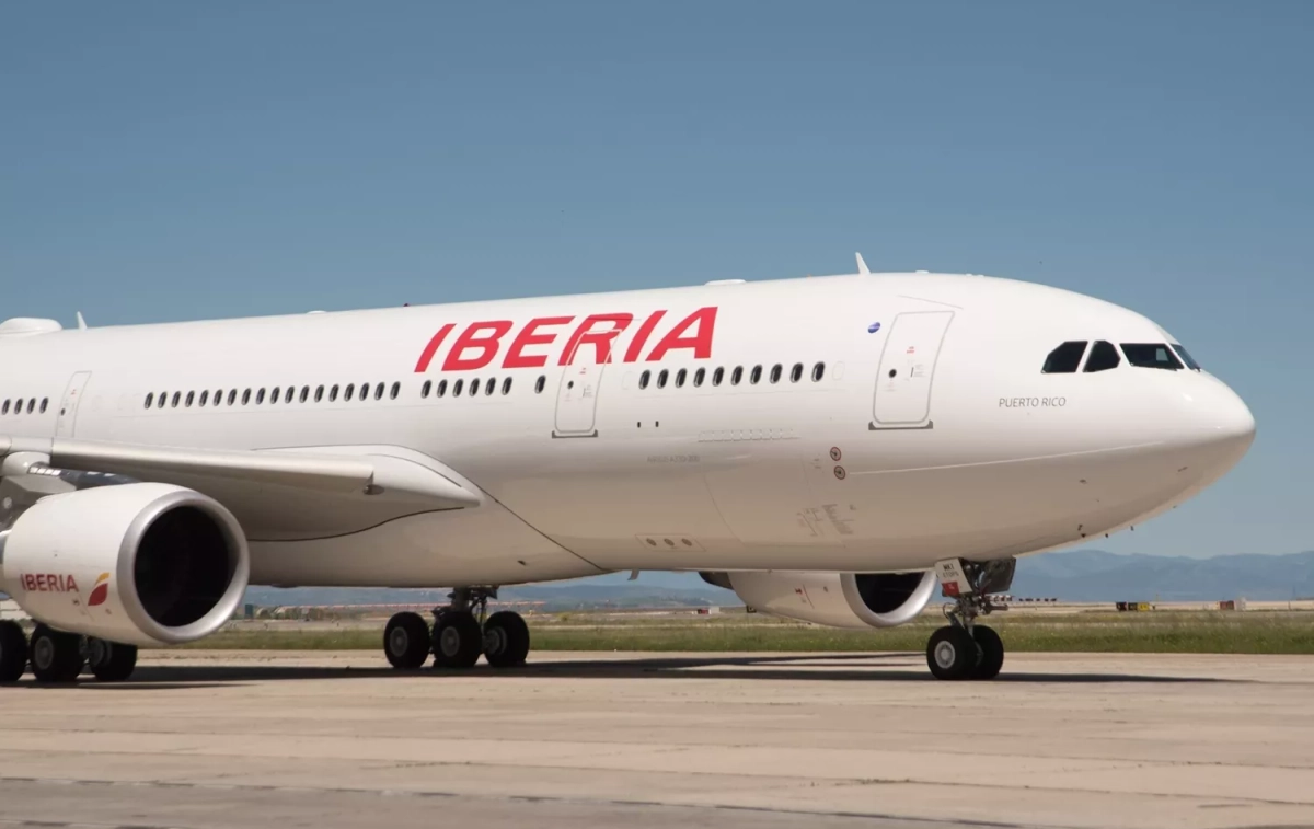 Un avión de Iberia / IBERIA