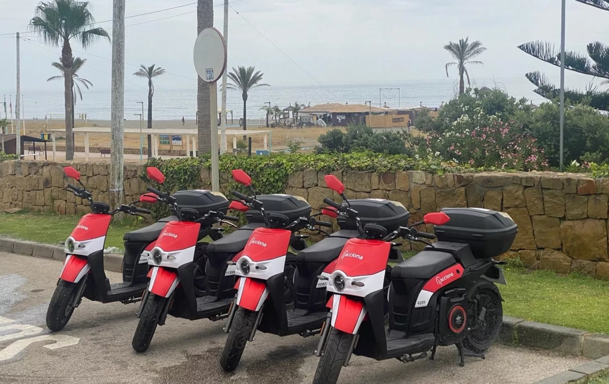 Motos eléctricas de Acciona, que ya está en Cádiz y Valencia / EP