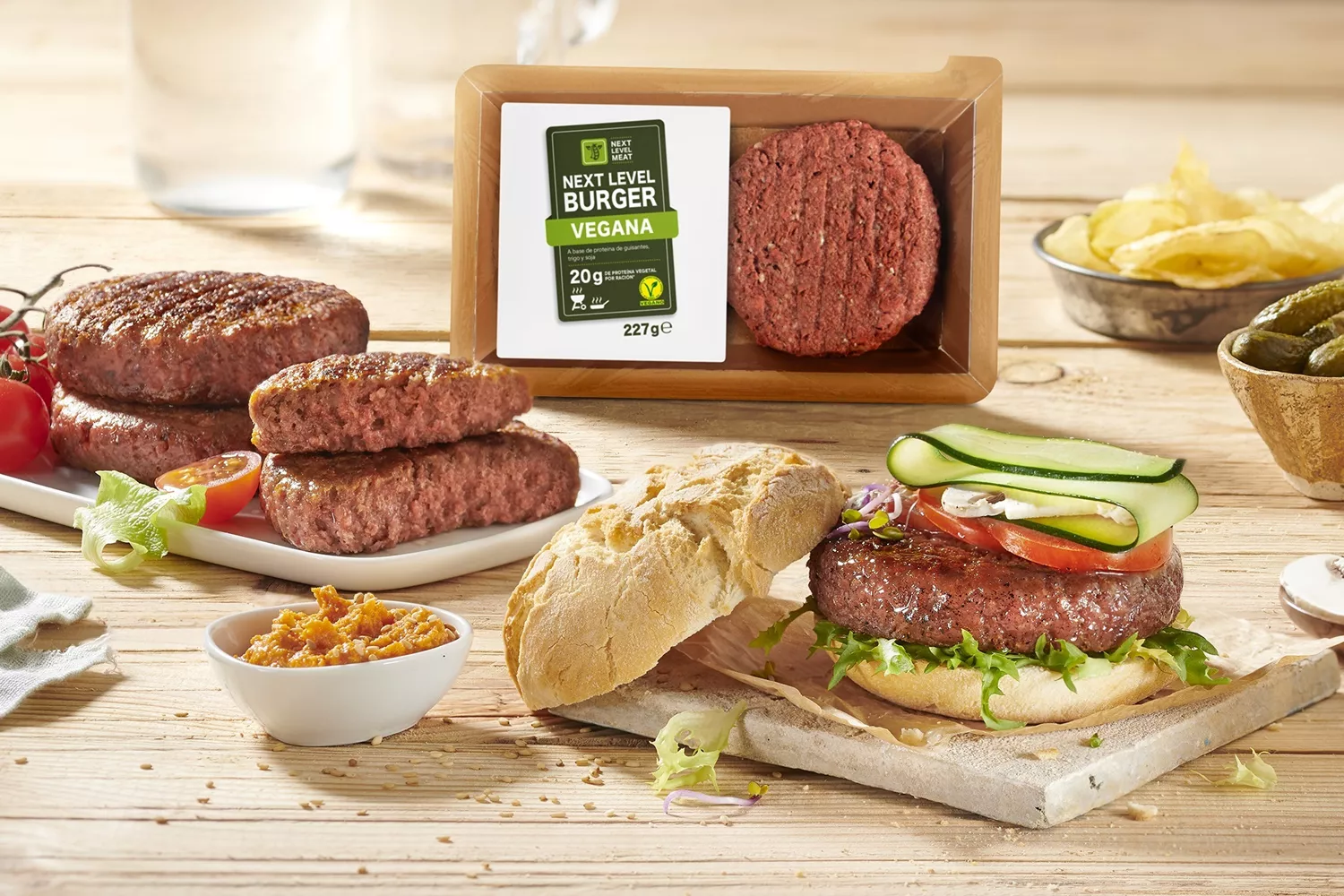 Hamburguesas de carne vegetal de Beyond Meat / EP