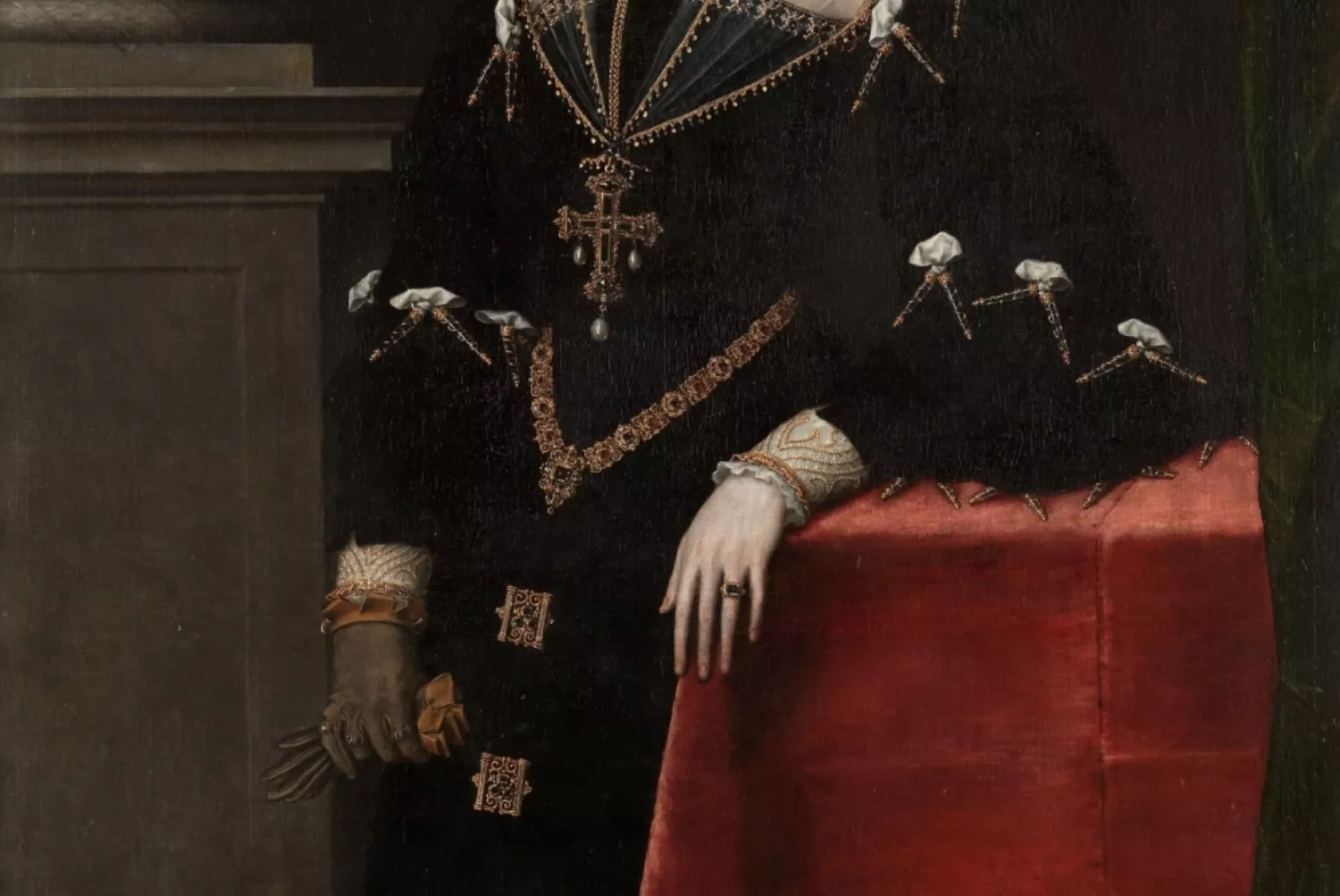 El cuadro de la emperatriz María de Austria, pintado por Antonio Moro en 1551, que conserva el Muse