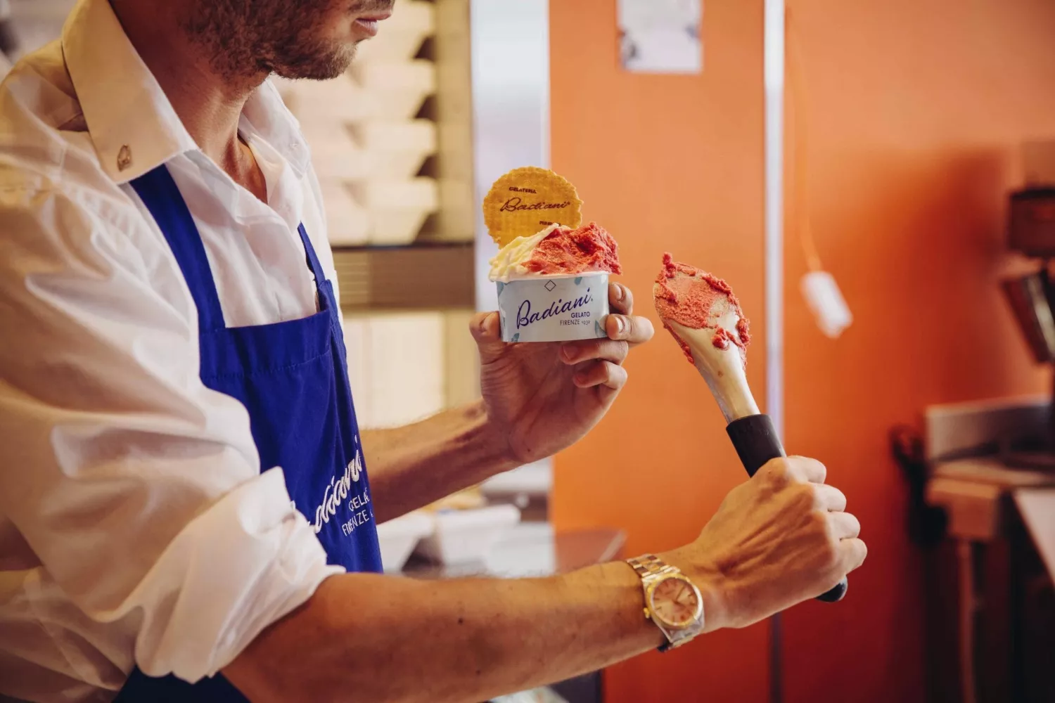 Un helado de la Heladería Badiani / HELADERÍA BADIANI