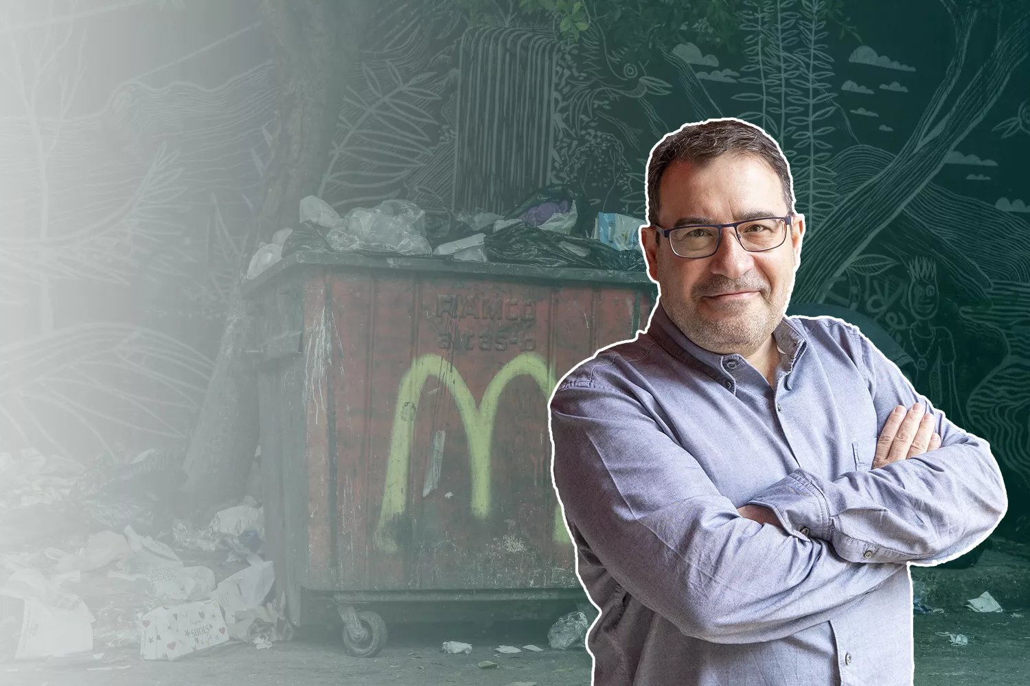 El videoblog de Alejandro Tercero sobre el falso reciclado en McDonald's / CG