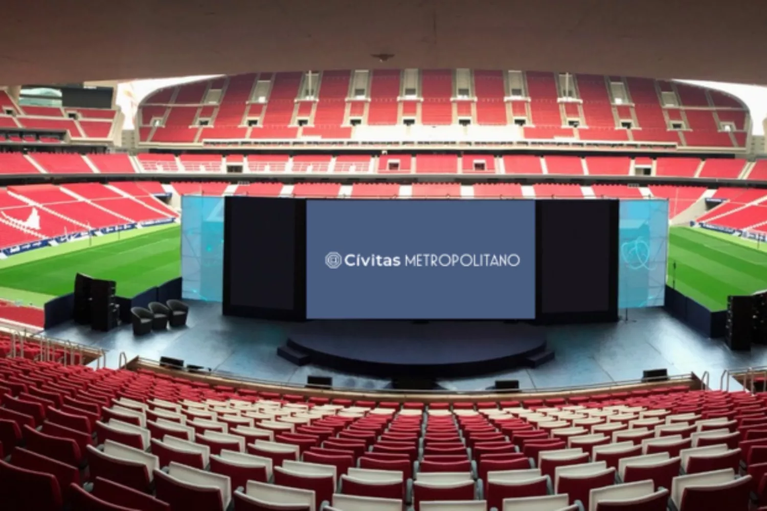 Vista del Cívitas Metropolitano, estadio del Atlético / ATLÉTICO DE MADRID