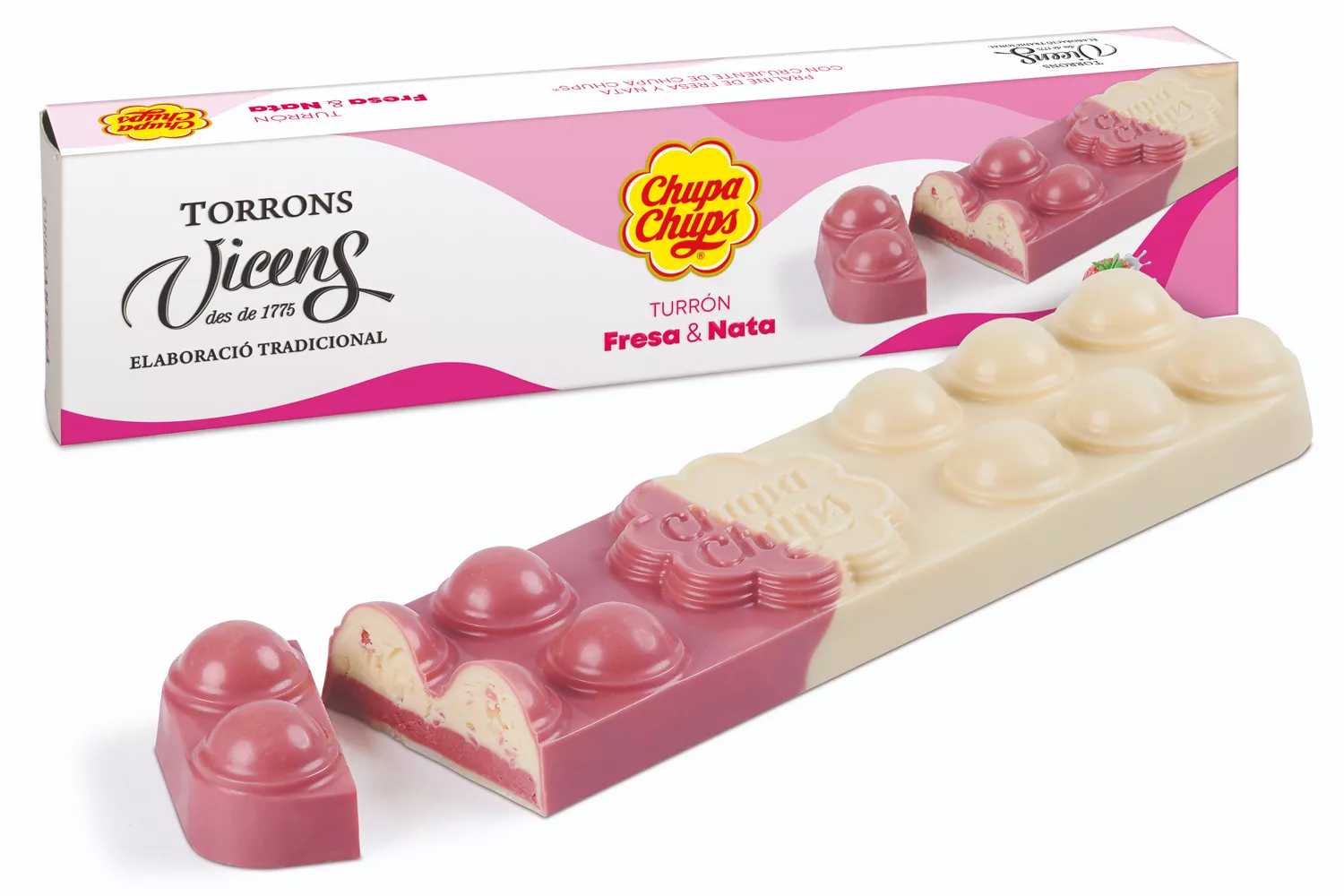 El nuevo turrón de Chupa Chups / TORRONS VINCENS