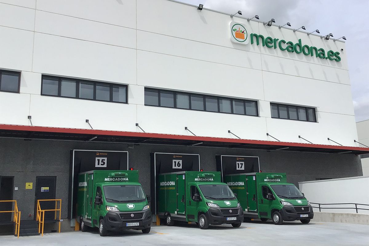 Un almacén de Mercadona en Madrid / EP