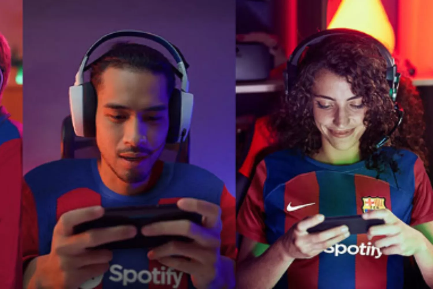 Imagen promocional de dos 'gamers' inscritos en Barça Games / FC BARCELONA