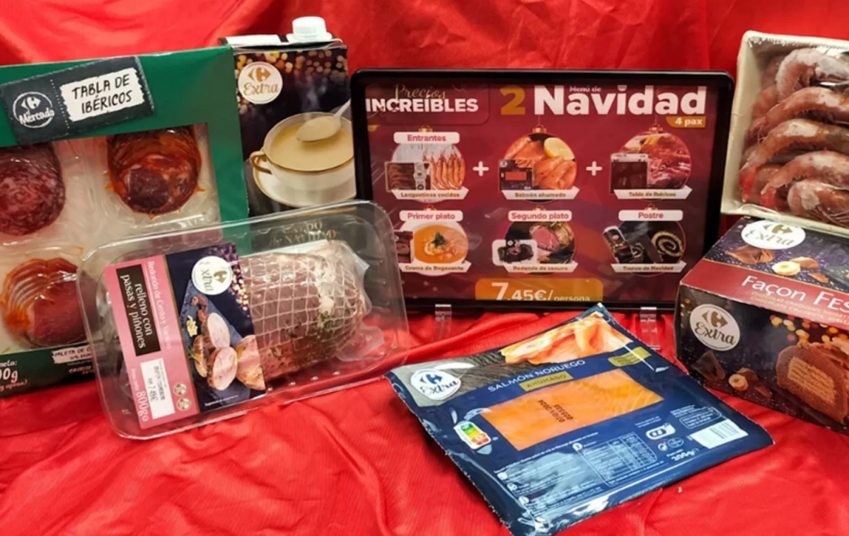 El menú de Navidad de Carrefour / CARREFOUR