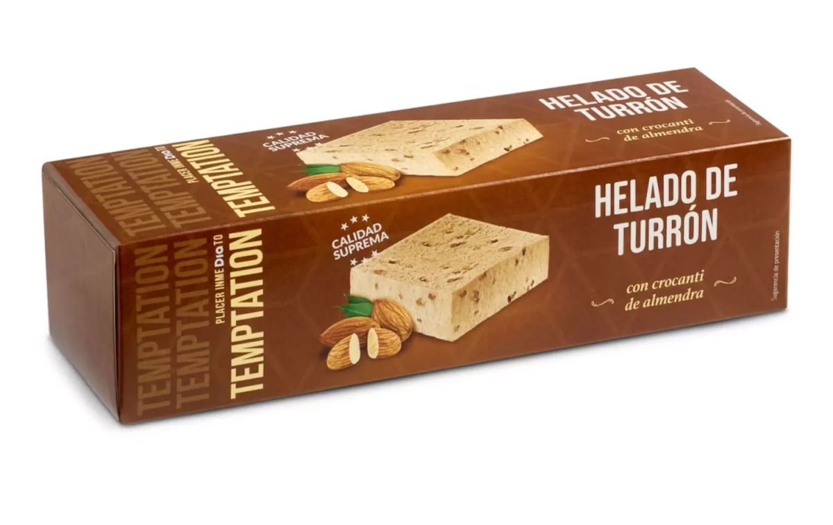 El helado de turrón de Dia / DIA