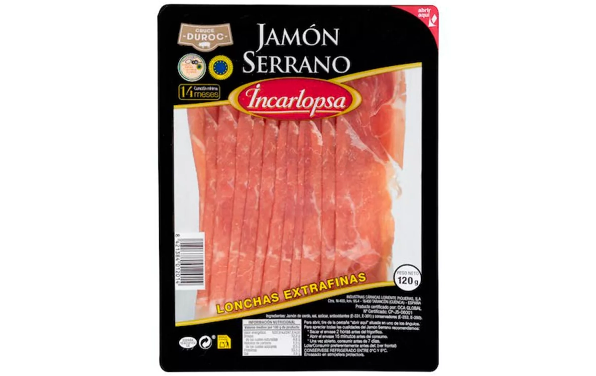 El jamón en lonchas de Mercadona / MERCADONA