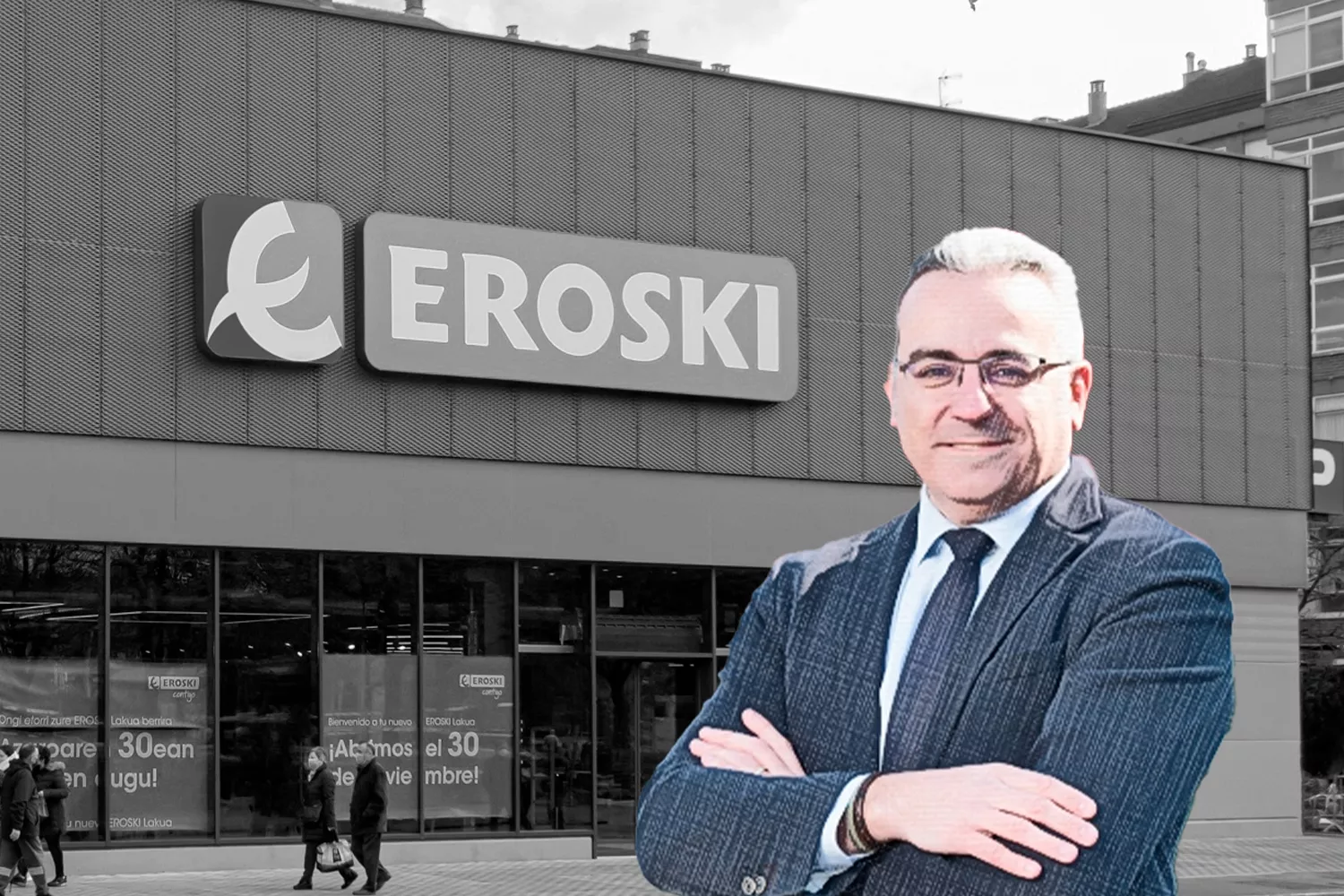 Alberto Madariaga, director de supermercados y eficiencia de procesos de Eroski / CG