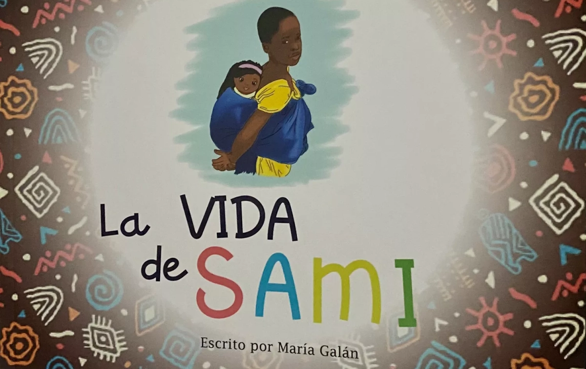 Detalla de la portada del libro 'La vida de Sami', de María Galán