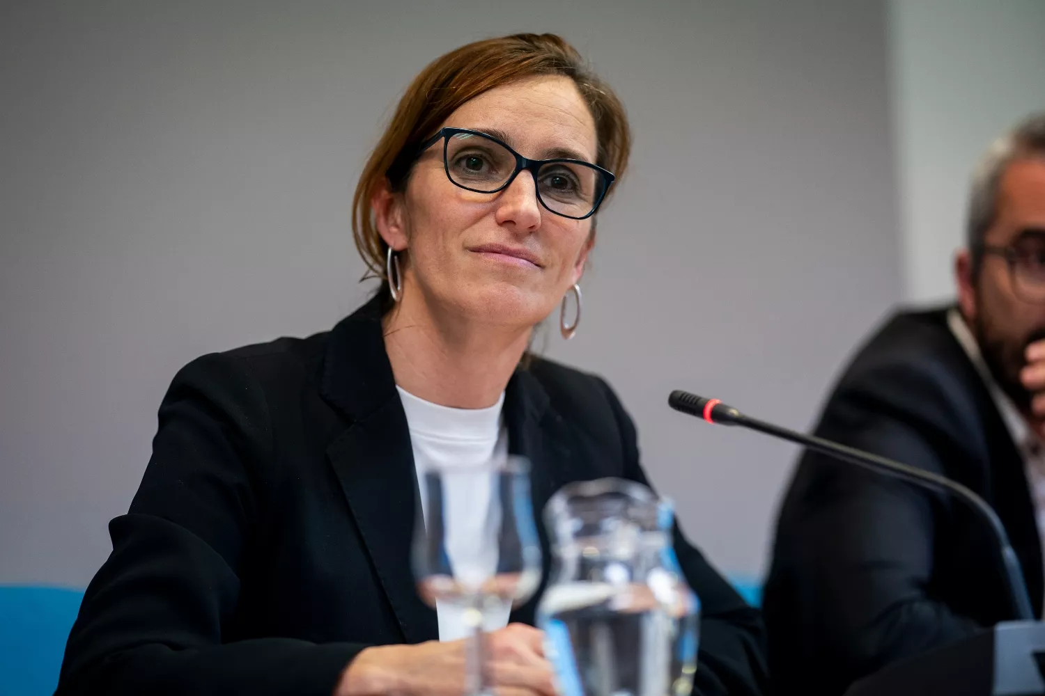 La ministra de Sanidad, Mónica García / A. Pérez Meca - EP