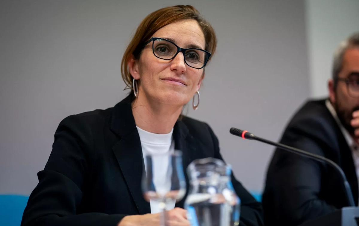 La ministra de Sanidad, Mónica García / A. Pérez Meca - EP