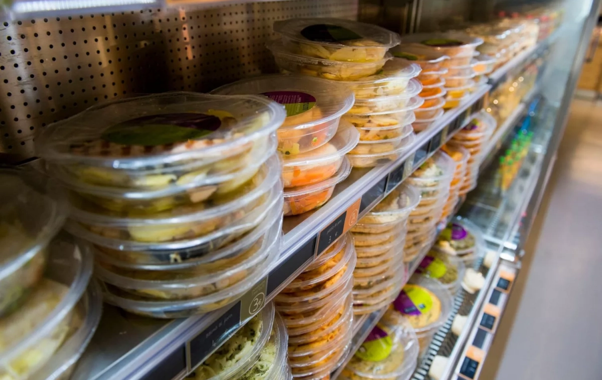 Platos preparados en un supermercado