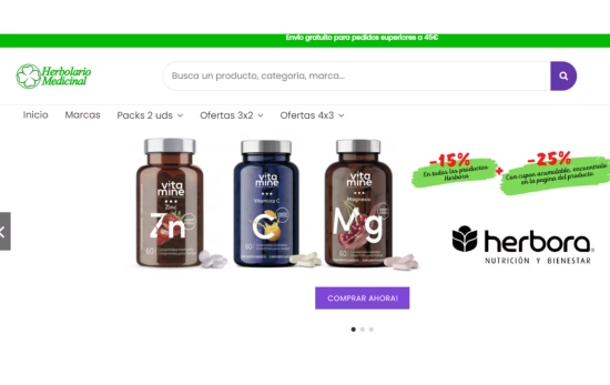 La web de Herbolario Medicinal / HERBOLARIO MEDICINAL La web de Herbolario Medicinal / HERBOLARIO MEDICINAL