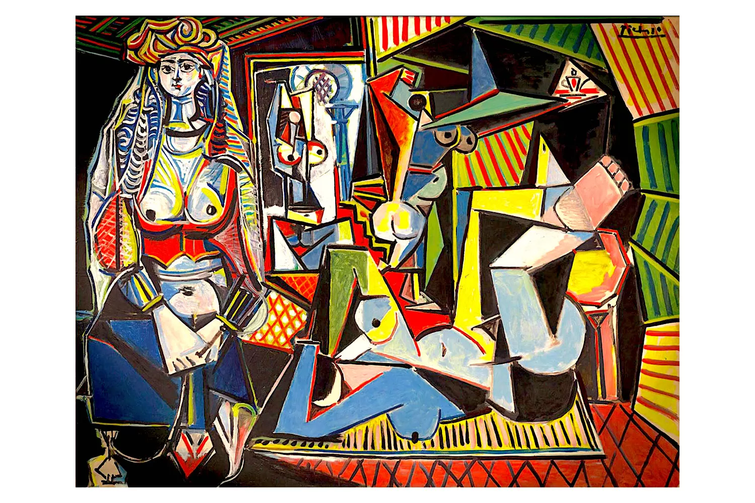 'Las mujeres de Argel', de Pablo Picasso