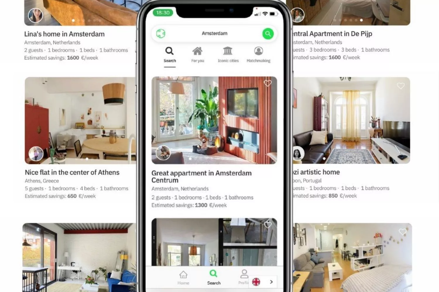 La app de CircleHome, una especie de Airbnb gratuito / CIRCLEHOME