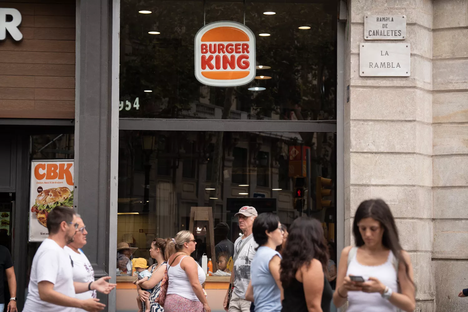 Un restaurante de Burger King / EUROPA PRESS - David Zorrakino