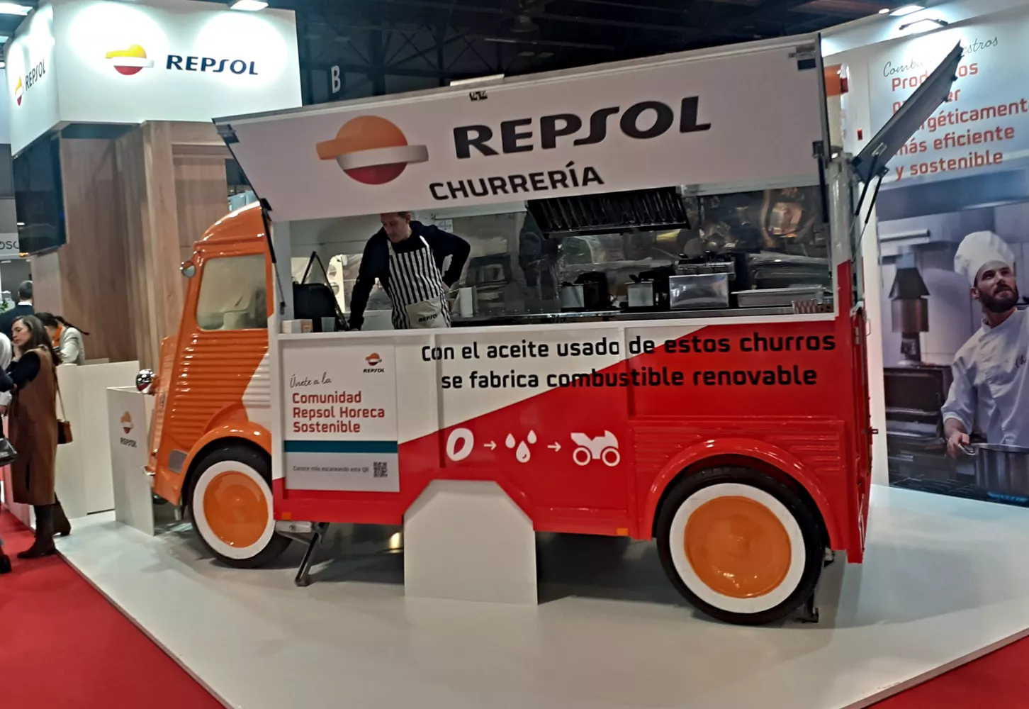 La churrería de Repsol en HIP / CG